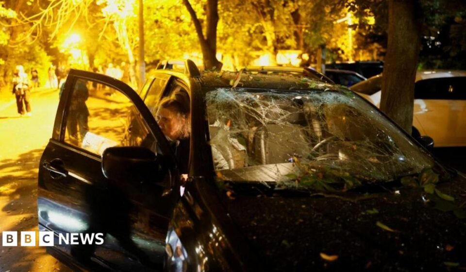 Russian strikes on Kyiv kill at least nine, Ukraine officials say