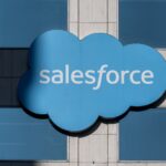 Salesforce stock soars, on track for second-best day ever