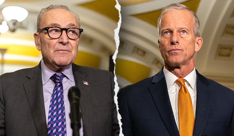 Schumer, Dems relent to back deal to thwart government shutdown