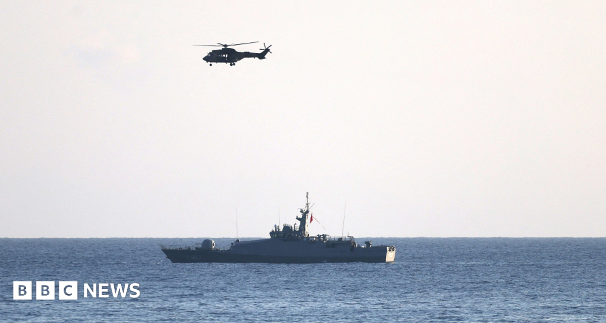 Search continues for 18 passengers after ferry capsized in northern Cyprus