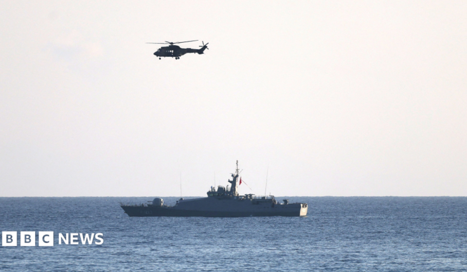 Search continues for 18 passengers after ferry capsized in northern Cyprus