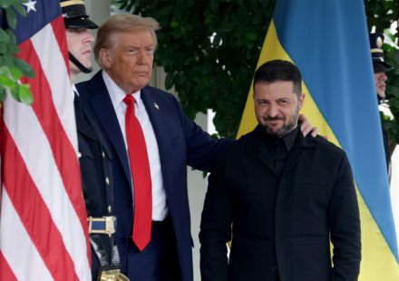 Sen. Chris Coons says Zelenskyy leads the free world, not America