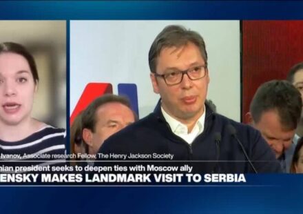 Serbia’s Vucic attempts diplomatic ‘balancing act’ with Zelensky’s visit