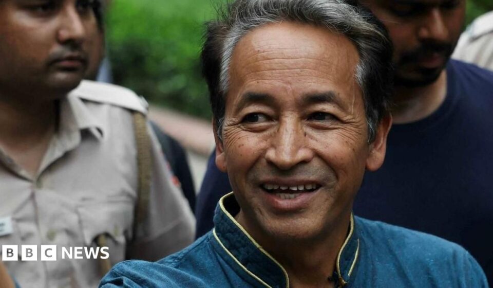 Sonam Wangchuk: Protests weakened Narendra Modi, activist tells BBC after hunger strike
