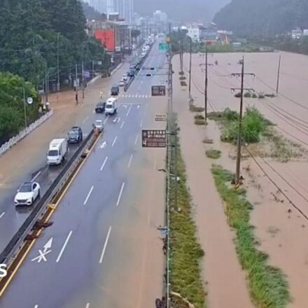 South Korea: One killed in Geoje landslide as record rains hit southern region