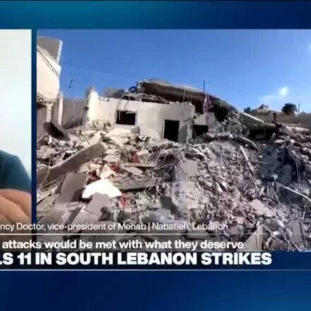 South Lebanon: Doctor describes escalating humanitarian toll