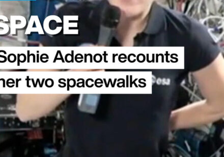 Space: Sophie Adenot recounts her two spacewalks
