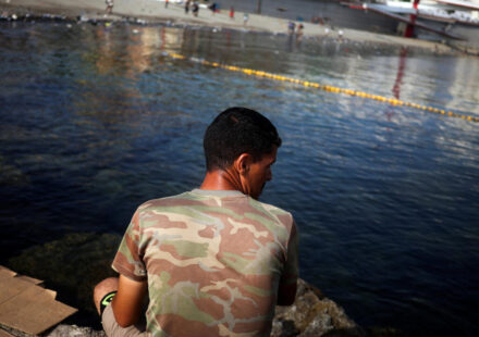 Spain installs floating barrier in Ceuta after migration influx