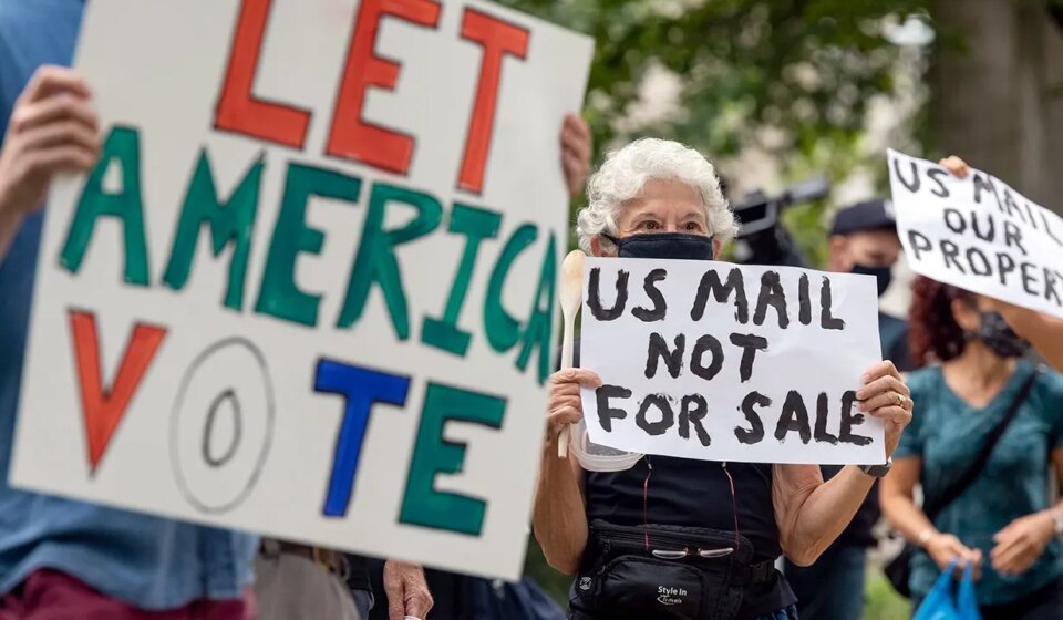 Supreme Court backs Trump's mail-in ballot order, states vow fight