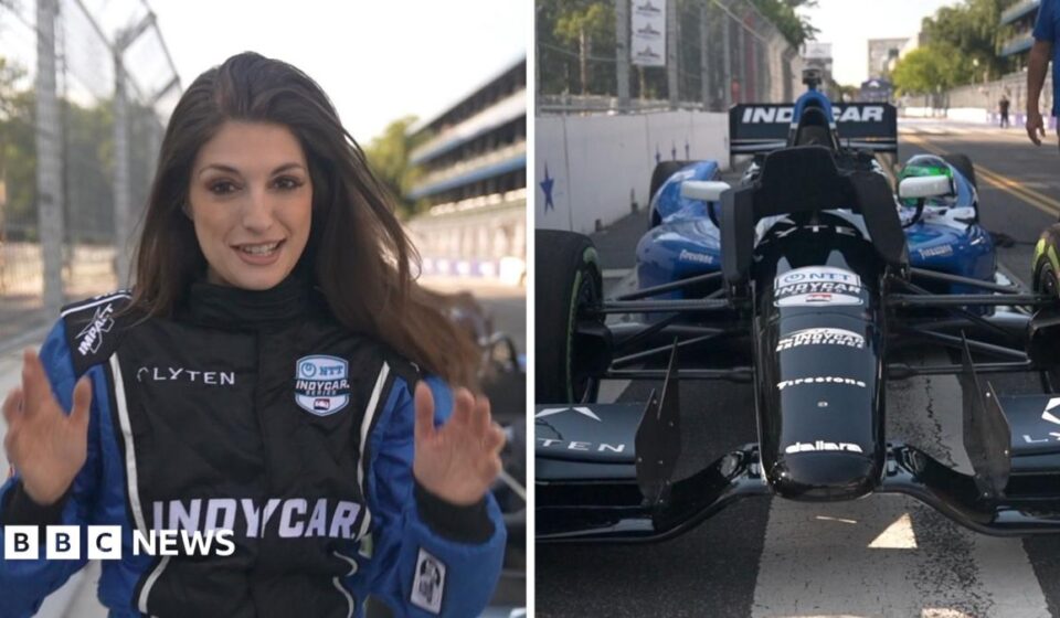 Taking a 180mph spin round America's birthday Grand Prix racetrack