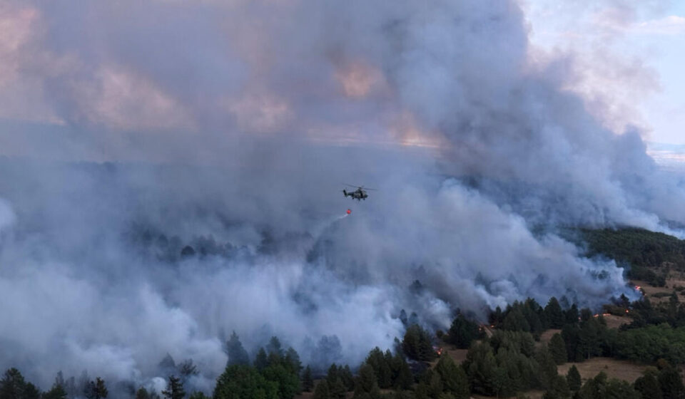 The week in pictures: Summer wildfires, a Thai school shooting and the Tour de France Femmes