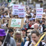 Thousands rally in Sweden to protest climate policies ahead of general election