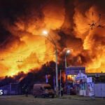 Three killed as Russia launches drone and missile attack on Ukraine