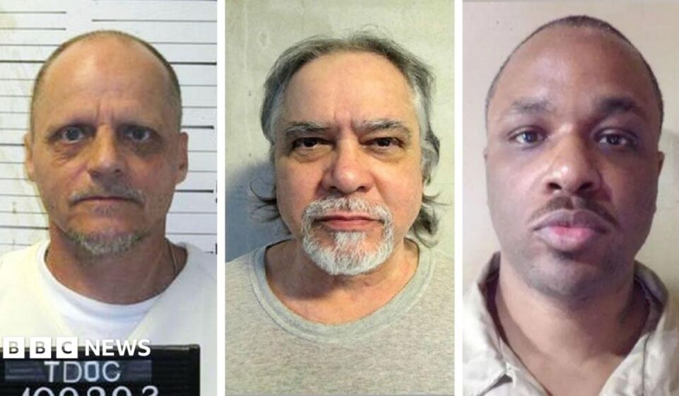 Three men will be executed the same day as US sees steep rise in death penalty