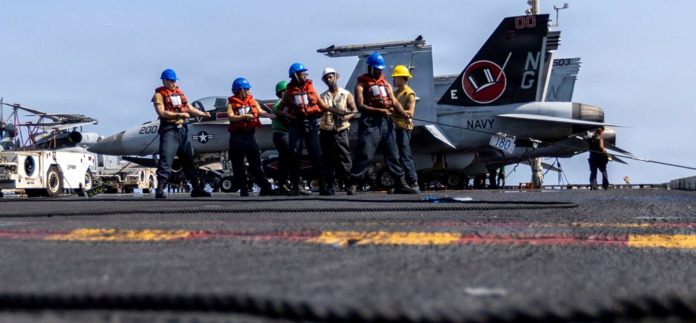 Top U.S. commander acknowledges mental health issues on USS Lincoln
