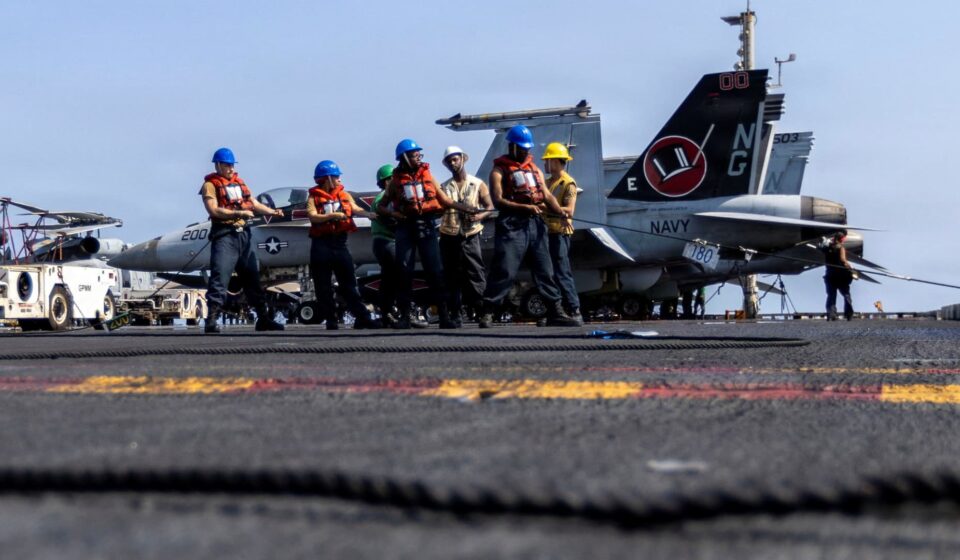 Top U.S. commander acknowledges mental health issues on USS Lincoln