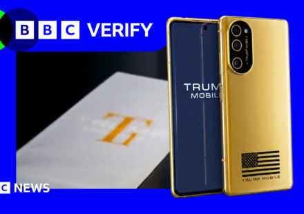 Trump Mobile promoted a phone - but the details kept changing