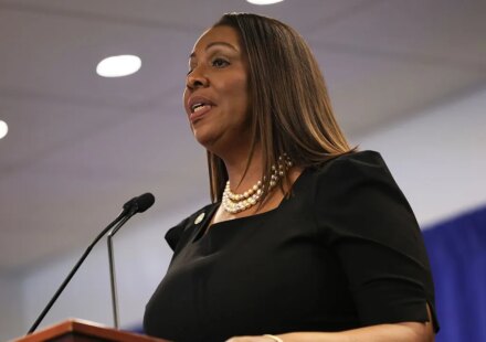 Trump appeals real estate fraud verdict against New York AG Letita James