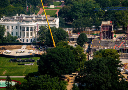 Trump asks Supreme Court to OK White House ballroom construction