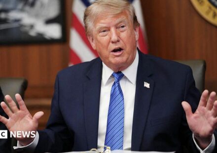Trump denies US munitions shortage and said he'd seek to jail 'leakers'
