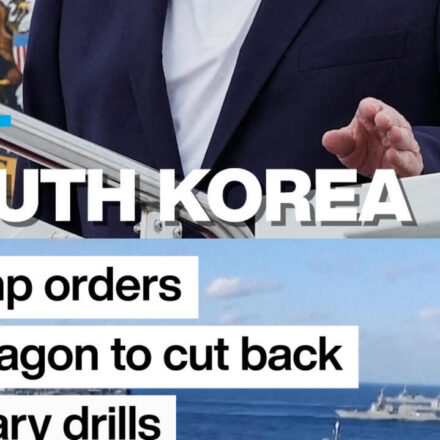 Trump orders Pentagon to cut back military drills with Seoul hours before start