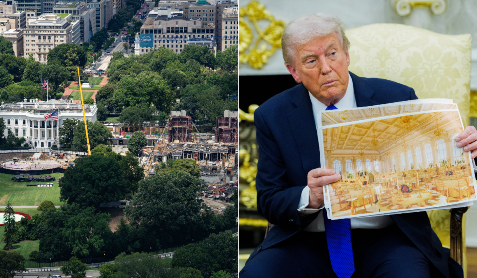Trump plans to appeal to Supreme Court over White House ballroom now