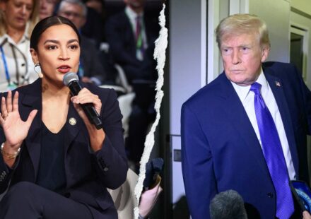 Trump says Ocasio-Cortez is backing away from defund police stance