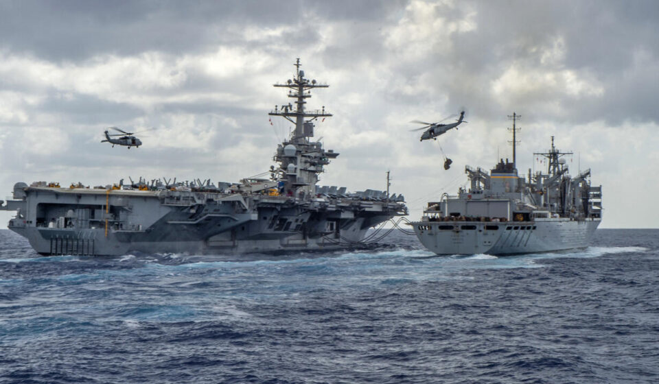 Trump says record Navy deployment in Iran operations 'not nearly long enough'
