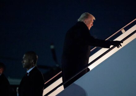Trump security team reportedly staged elaborate Air Force One fakeout