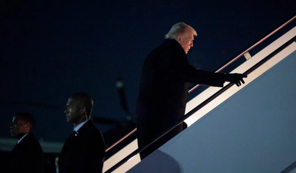 Trump security team reportedly staged elaborate Air Force One fakeout