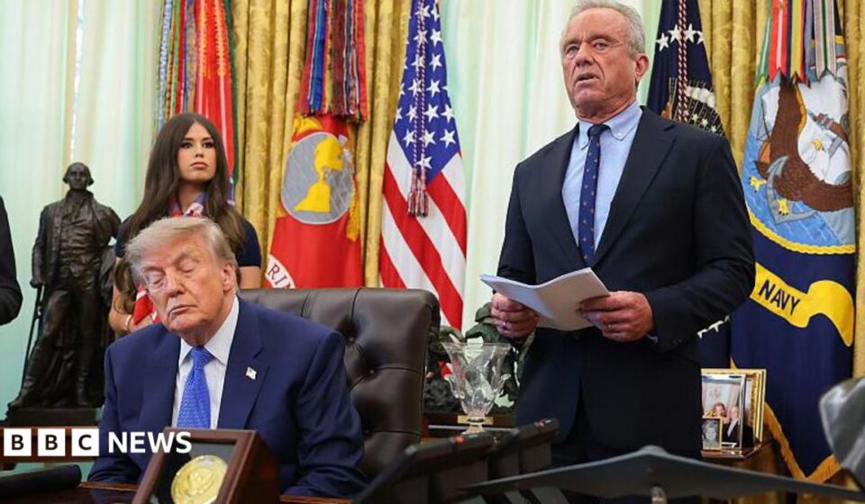 Trump signs order to limit childhood vaccines and split MMR shots