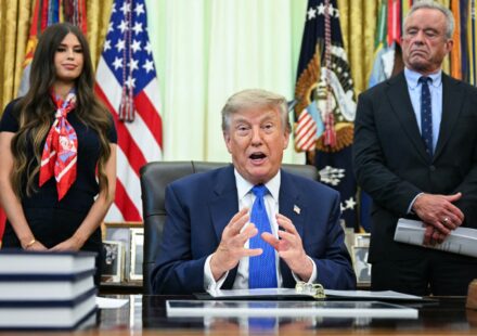 Trump signs vaccine executive order calling for fewer childhood shots