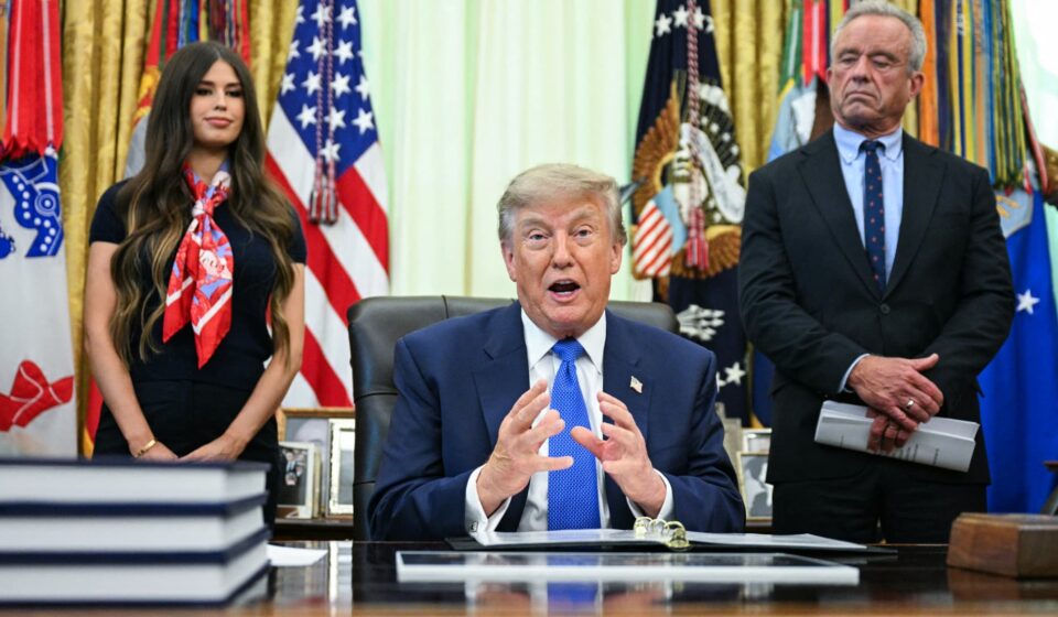 Trump signs vaccine executive order calling for fewer childhood shots