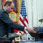 Trump taps White House staff secretary Will Scharf for White House counsel role