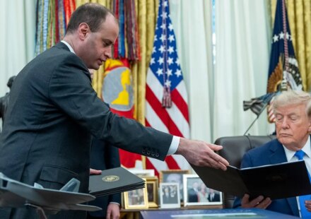Trump taps White House staff secretary Will Scharf for White House counsel role