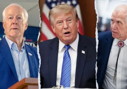 Trump vows to keep Todd Blanche as acting AG if Cornyn, Tillis block him