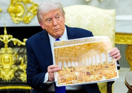 Trump's White House ballroom case heads to Supreme Court on standing