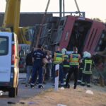 Twelve killed as Polish bus veers off Hungarian motorway
