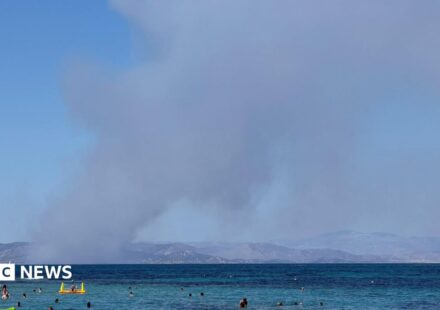 Two dead and hundreds evacuated as wildfires break out near Athens