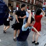 Typhoon Dolphin: China evacuates more than 1 million people as massive storm arrives