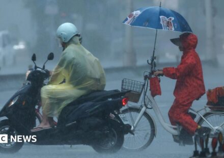 Typhoon Dolphin batters Japan's Okinawa before bearing down on China