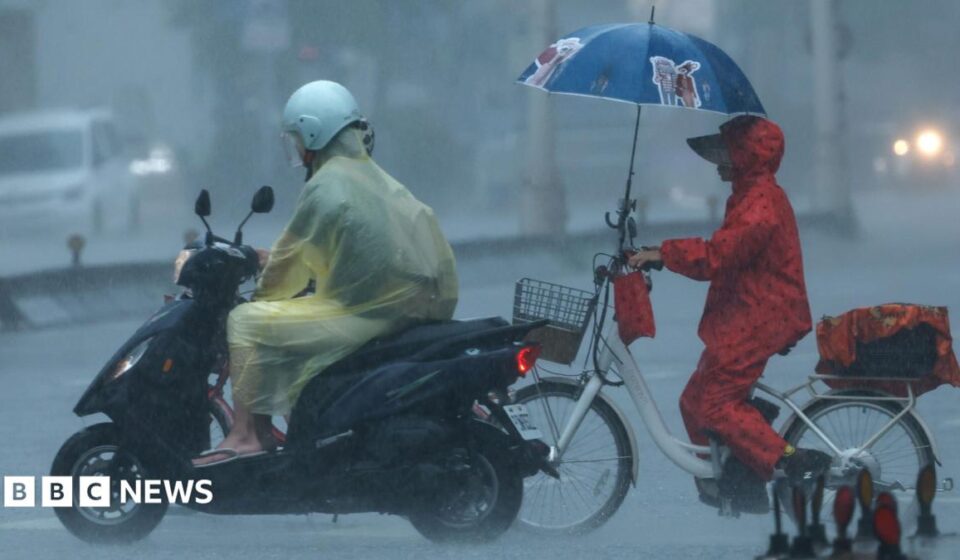 Typhoon Dolphin batters Japan's Okinawa before bearing down on China