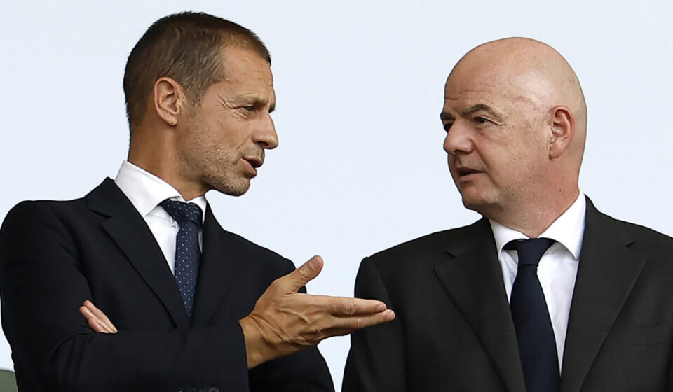 UEFA chief Ceferin calls for Infantino to quit, but 'not interested' in replacing him