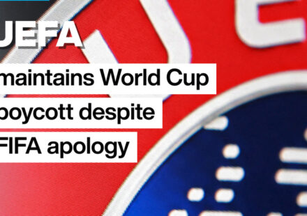 #UEFA maintains #WorldCup boycott despite #FIFA apology