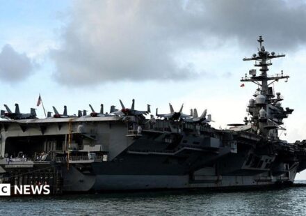 US aircraft carrier on way to relieve USS Abraham Lincoln after issues reported on board