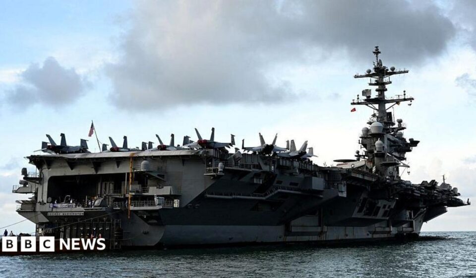 US aircraft carrier on way to relieve USS Abraham Lincoln after issues reported on board