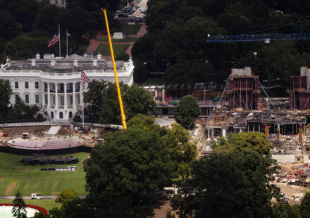 US appeals court halts construction of Trump’s $400 million White House ballroom project
