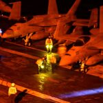 U.S. strikes Iranian rocket launchers near Strait of Hormuz