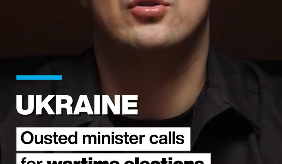 Ukraine’s ousted minister Mykhailo Fedorov calls for wartime elections