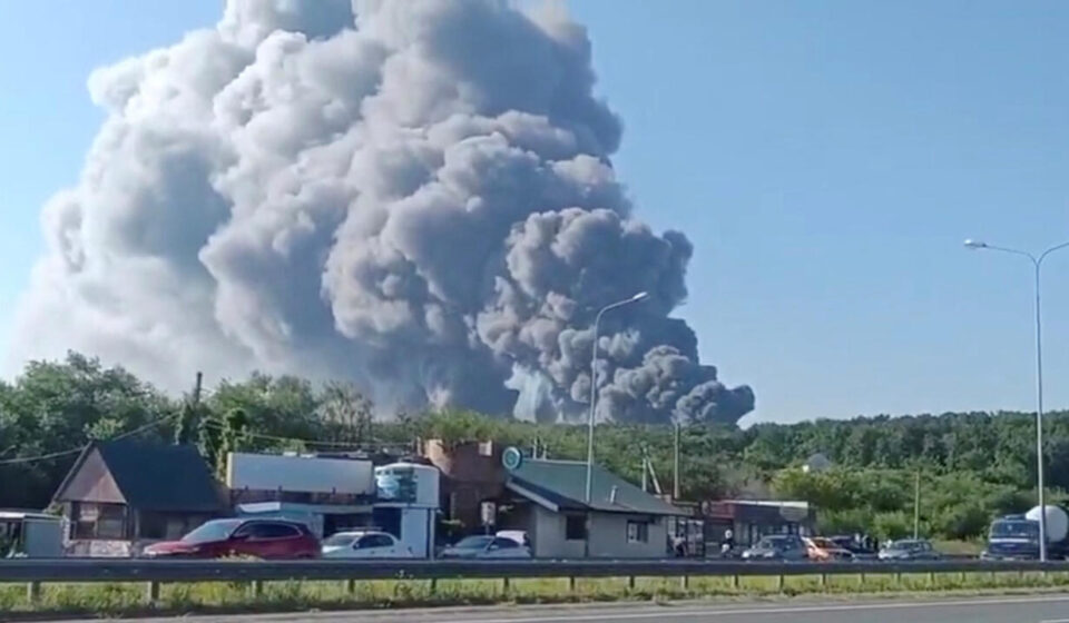 Ukrainian drone strikes kill at least five in Russia, set another Wildberries warehouse ablaze